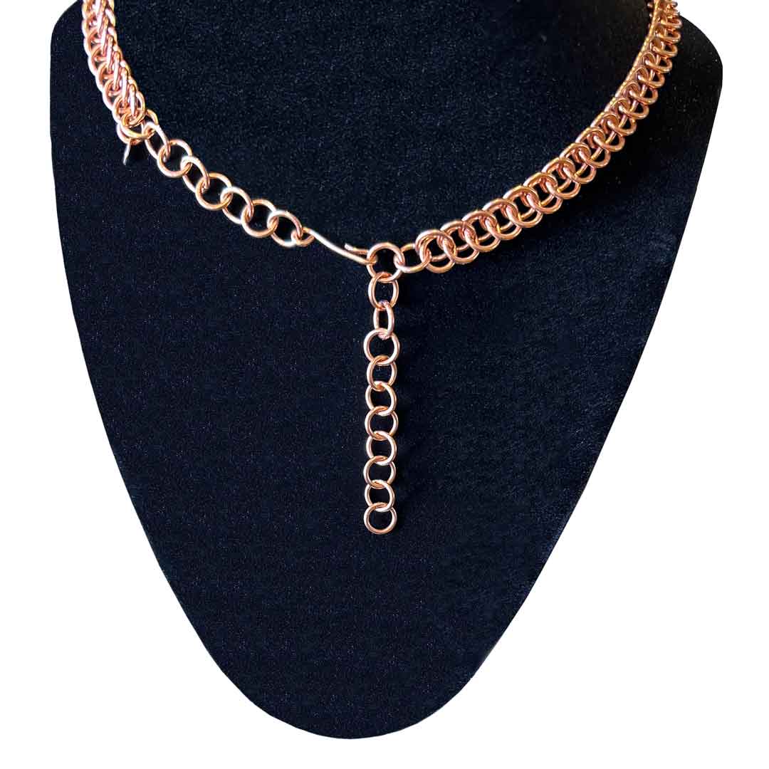 3-in-1 half persian necklace back